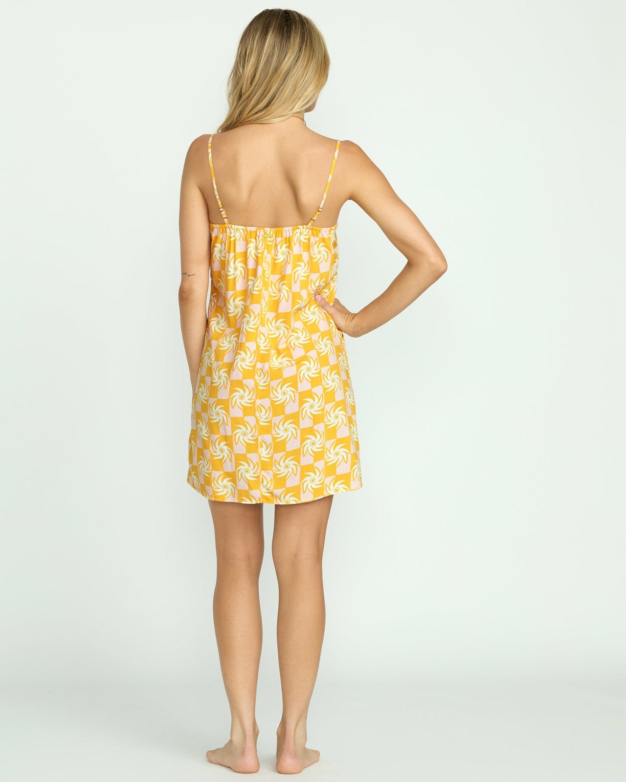 90's Babe Mini Dress | Golden Peach Billabong