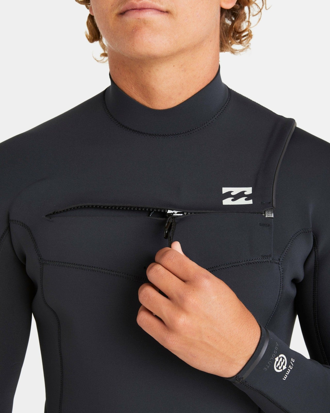 2/2mm Absolute Natural Upcycler GBS Chest Zip Long Sleeve Springsuit - Billabong