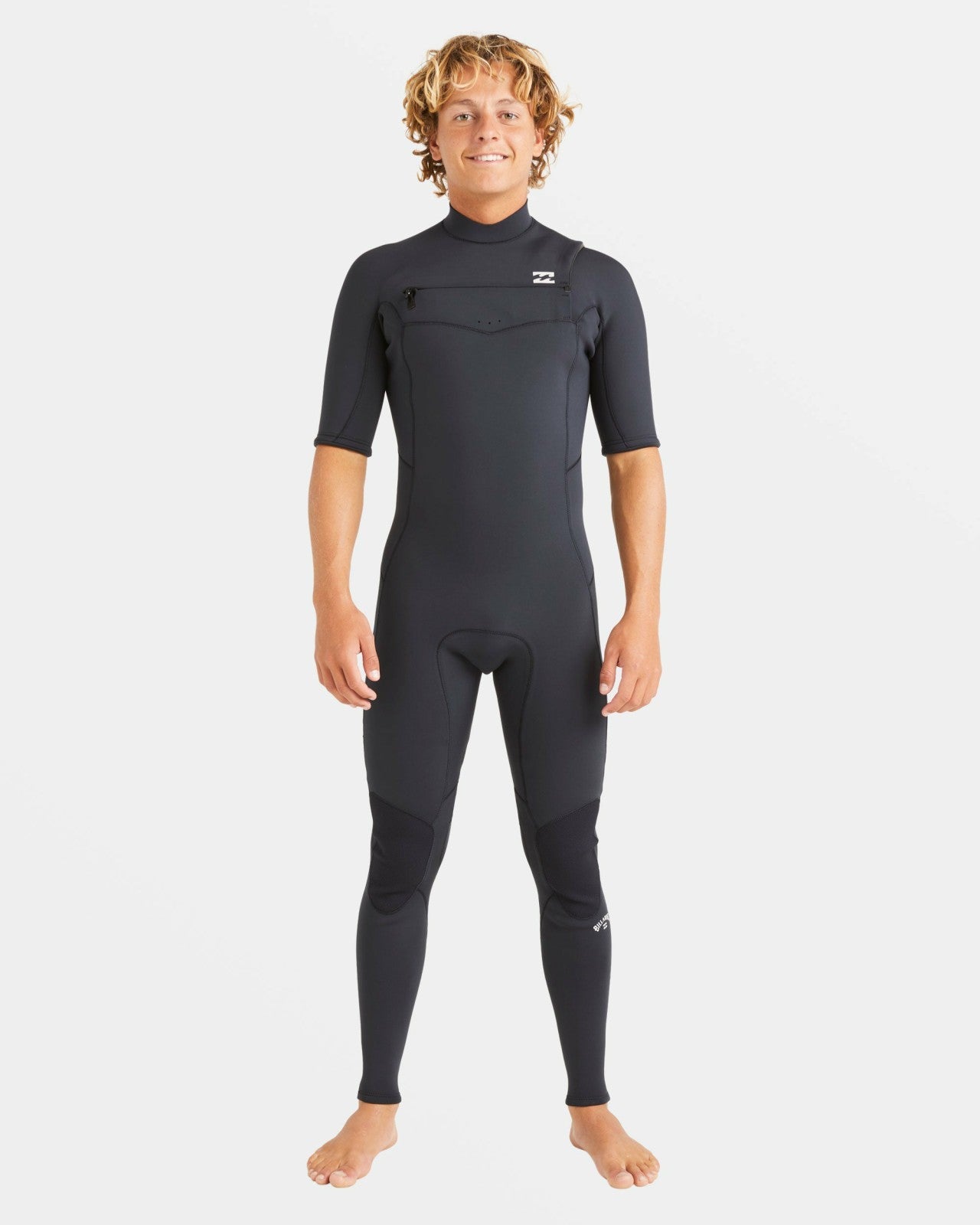 2/2mm Absolute Natural Upcycler GBS Chest Zip Wetsuit | Black Billabong