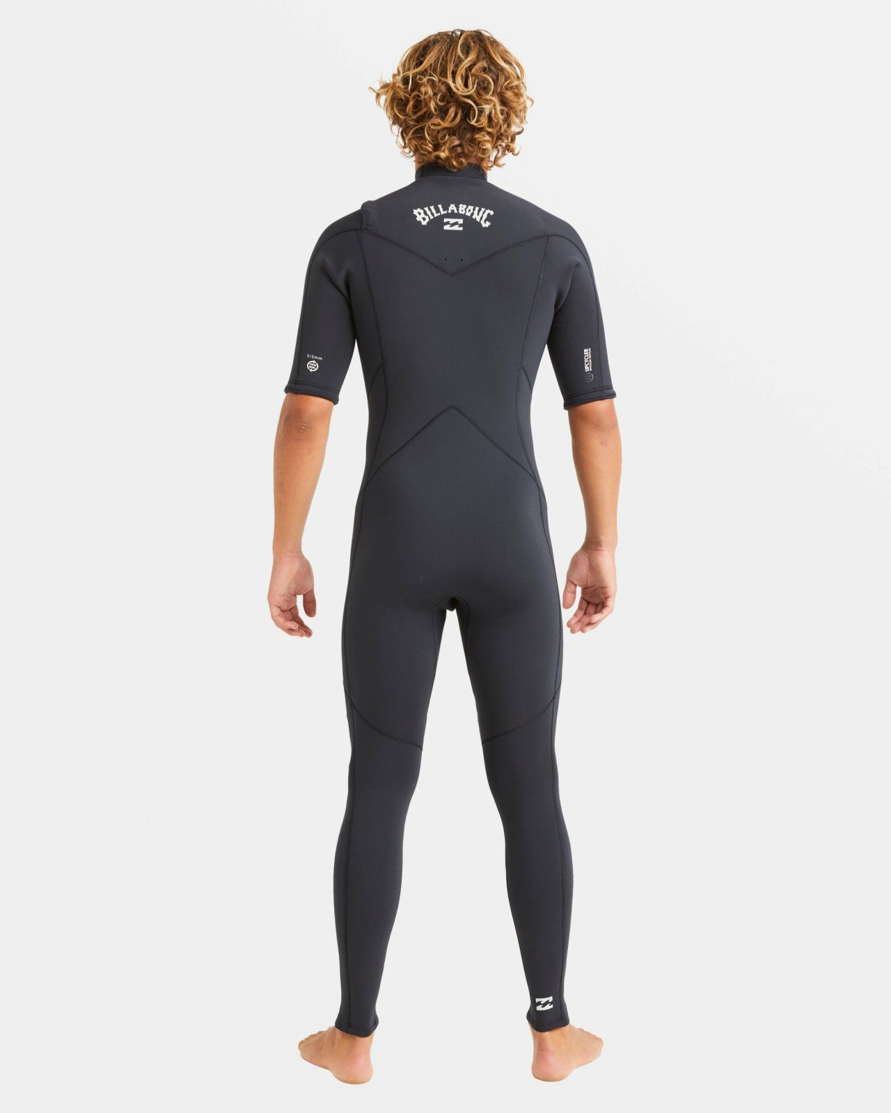 2/2mm Absolute Natural Upcycler GBS Chest Zip Wetsuit | Black Billabong