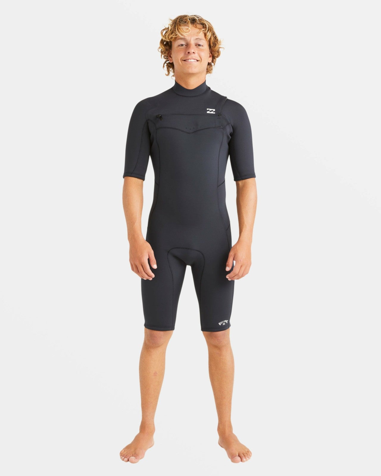 2/2mm Absolute Natural Upcycler GBS Chest Zip Short Sleeve Springsuit Billabong