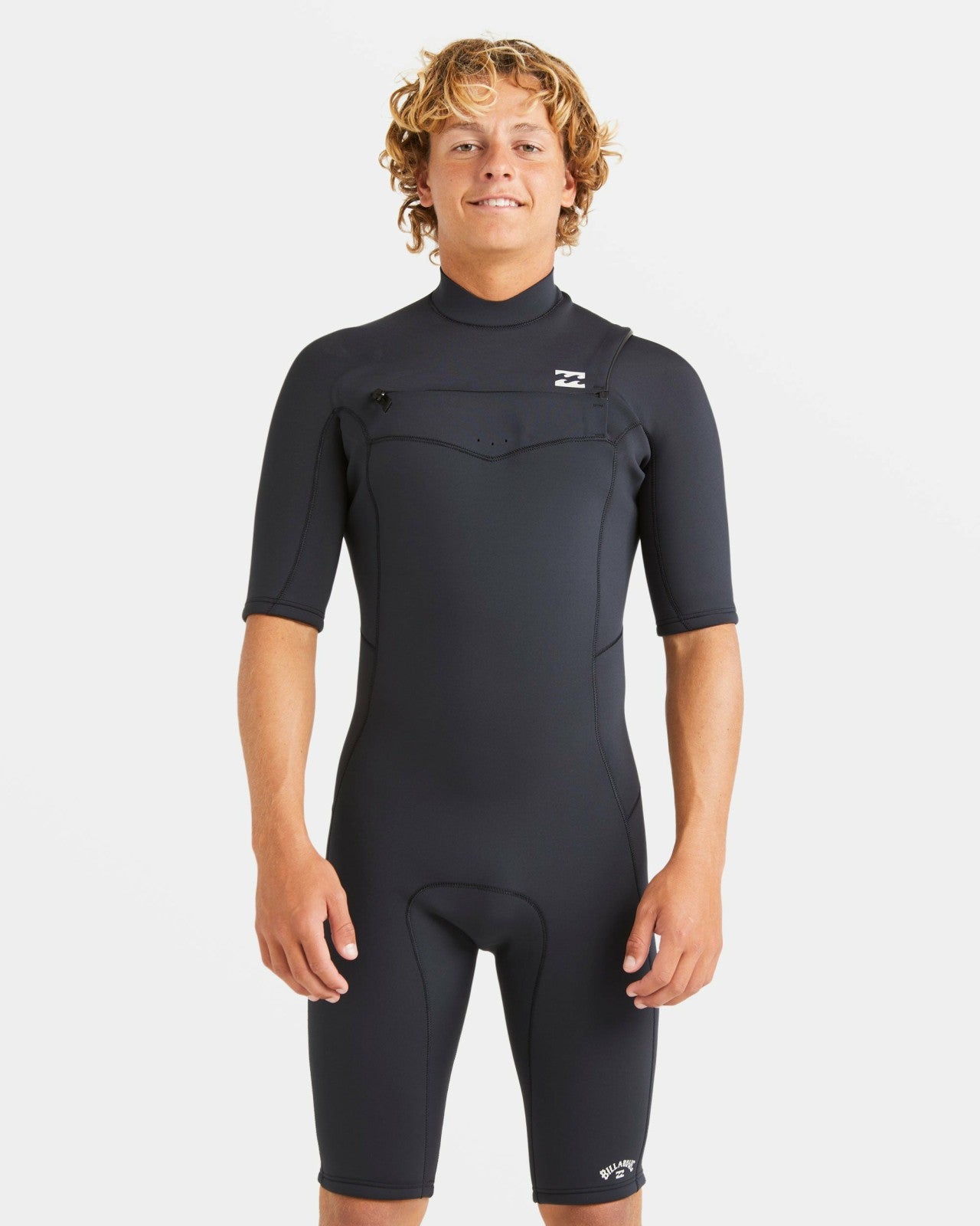 2/2mm Absolute Natural Upcycler GBS Chest Zip Short Sleeve Springsuit Billabong