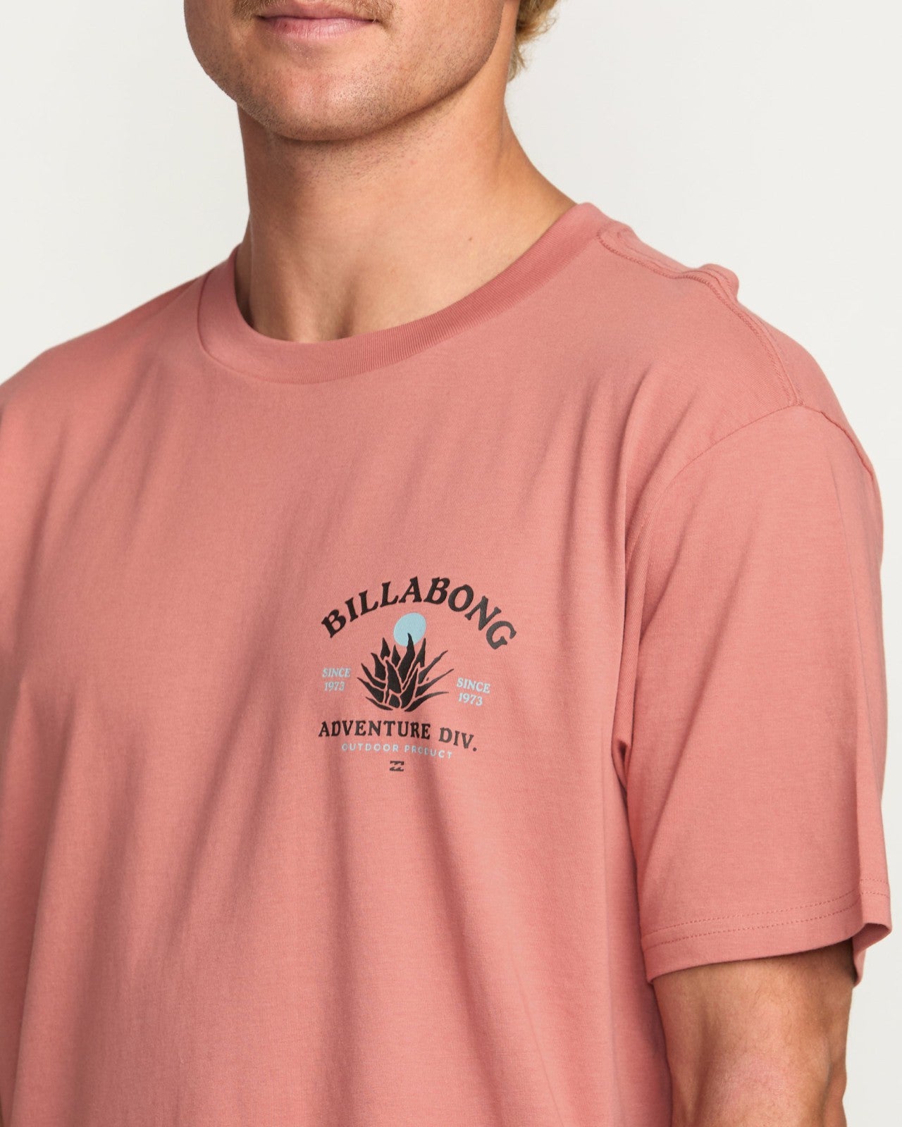 A/Div Agave Tee | Dusty Rose Billabong