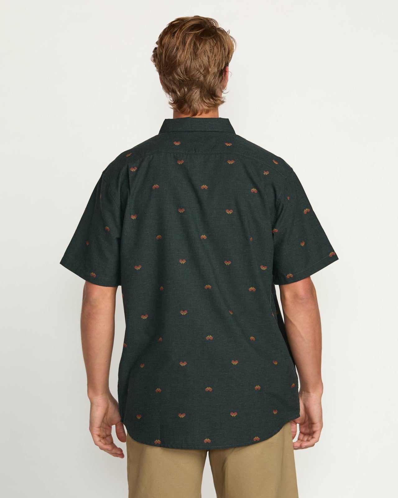 All Day Jacquard Short Sleeve Shirt | Stealth Billabong