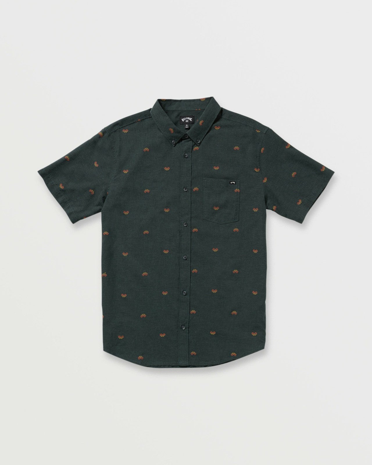 All Day Jacquard Short Sleeve Shirt | Stealth Billabong