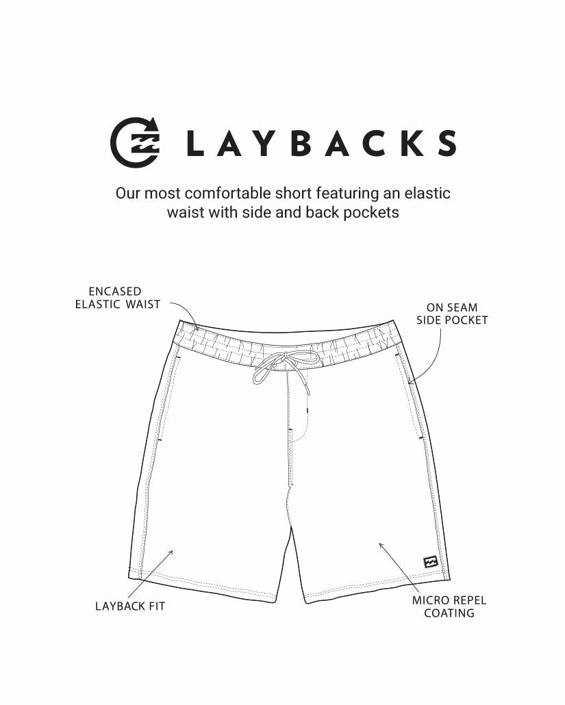 All Day Laybacks 16" Trunks | Mango Billabong