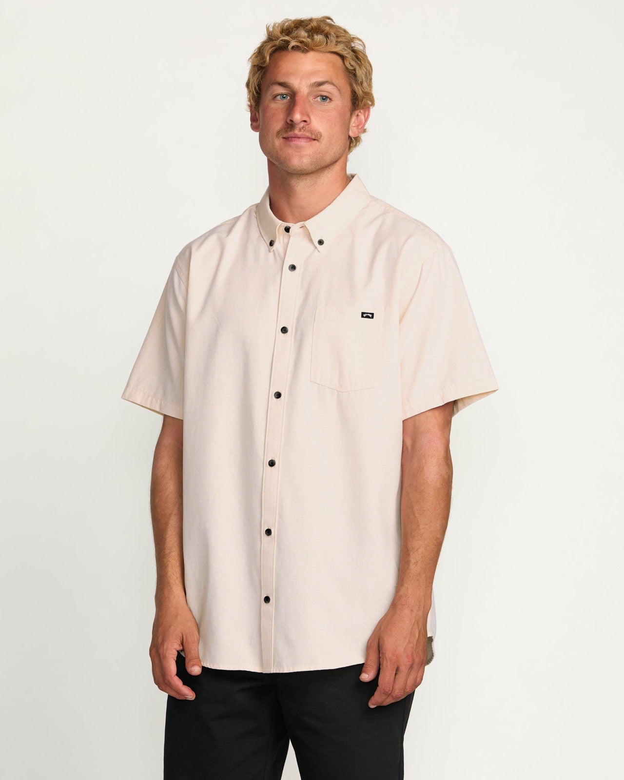 All Day Short Sleeve Shirt | Coral Haze Billabong