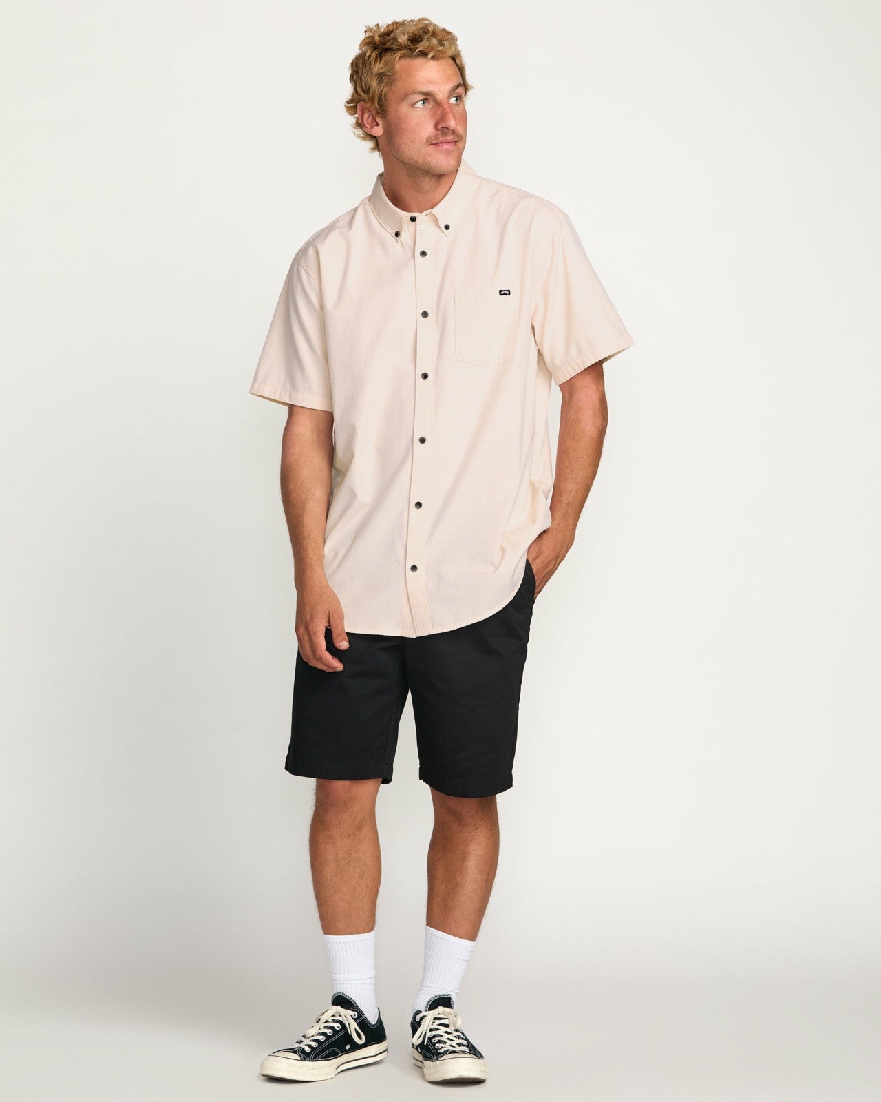 All Day Short Sleeve Shirt | Coral Haze Billabong