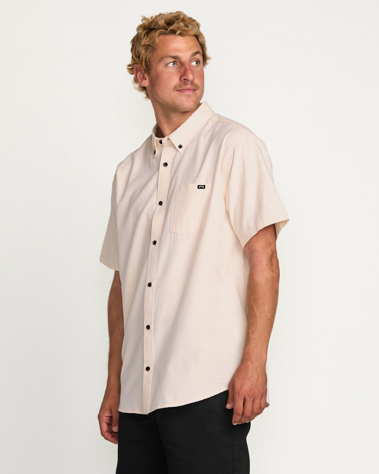 All Day Short Sleeve Shirt | Coral Haze Billabong