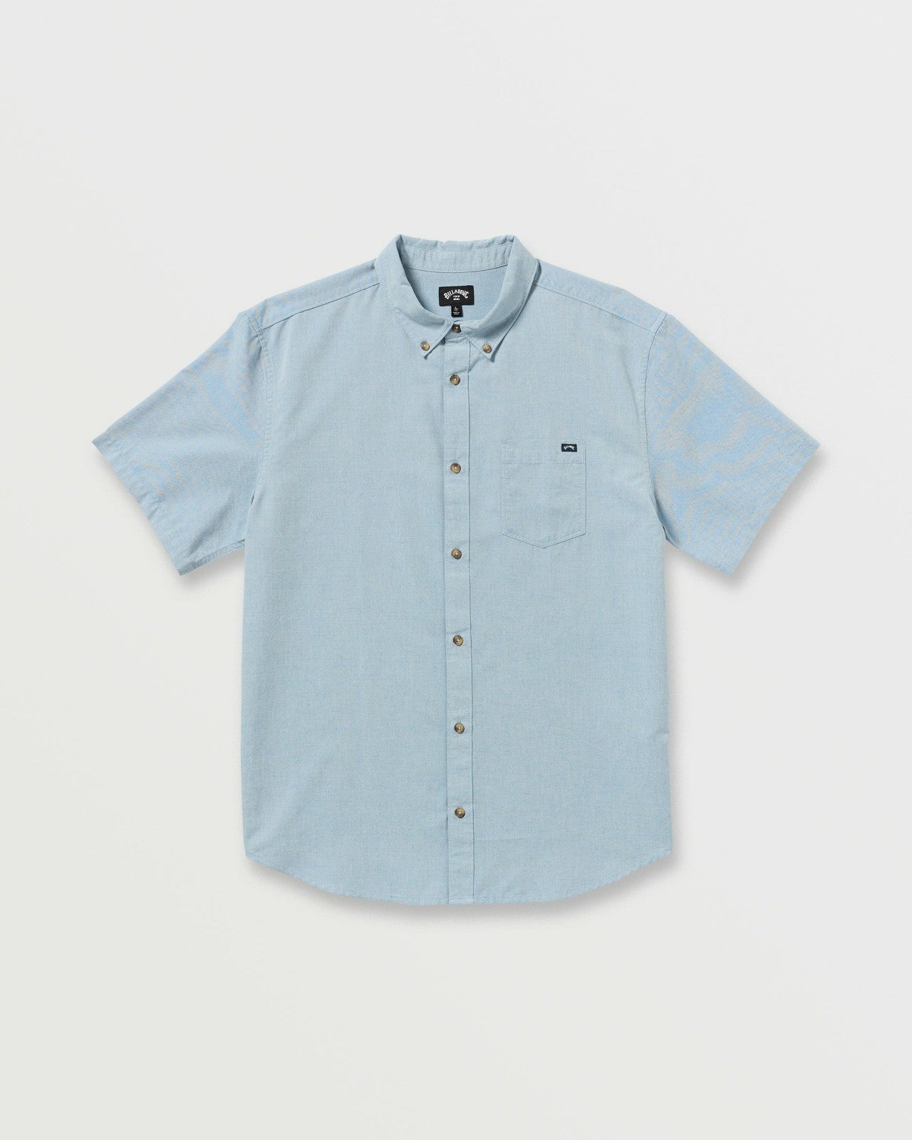 All Day Short Sleeve Shirt | Powder Blue Billabong