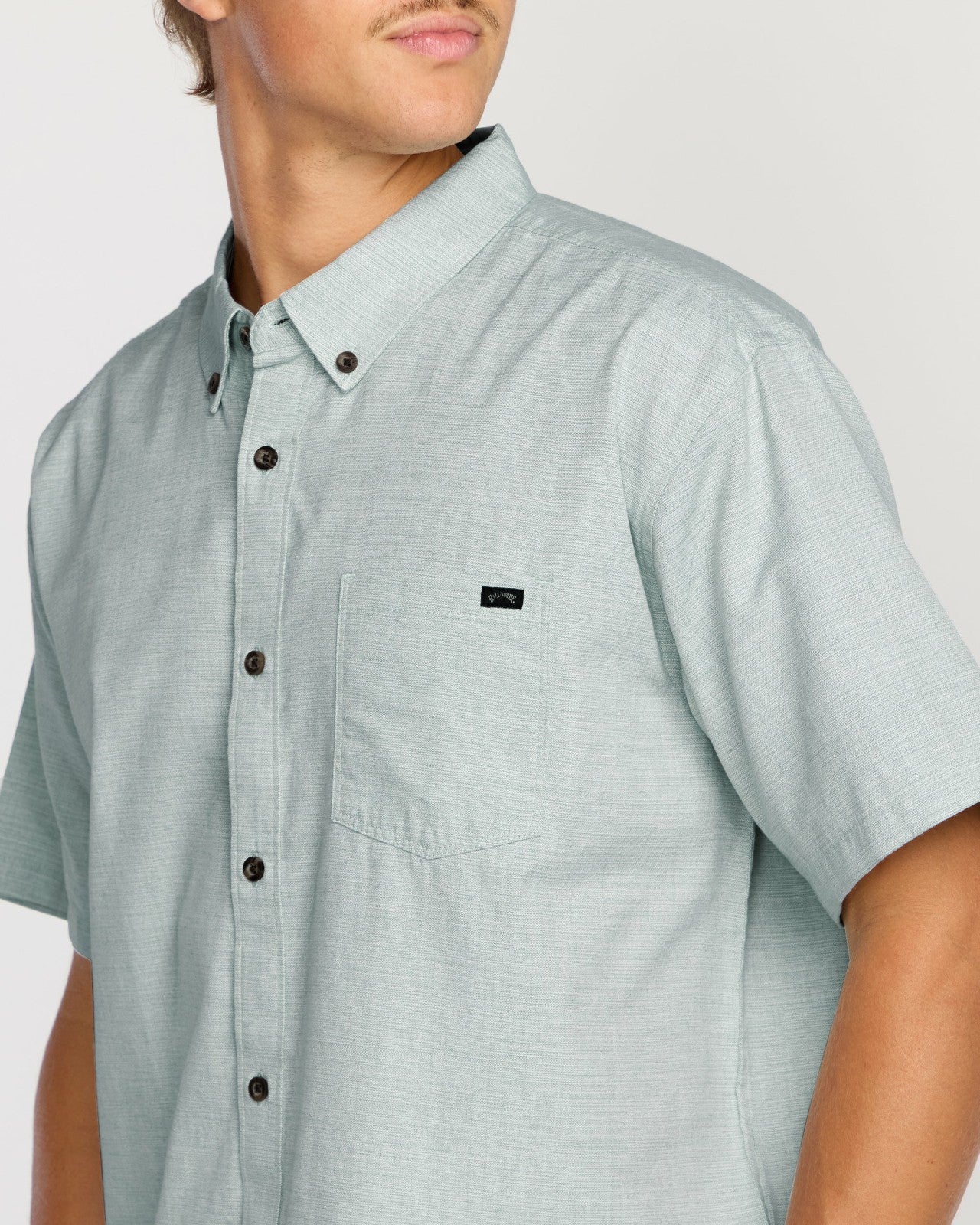 All Day Short Sleeve Shirt | Sage Green Billabong