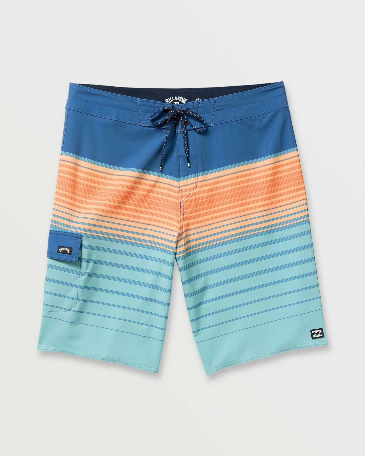 All Day Stripe Pro Performance 20" Boardshorts | Deep Blue Billabong