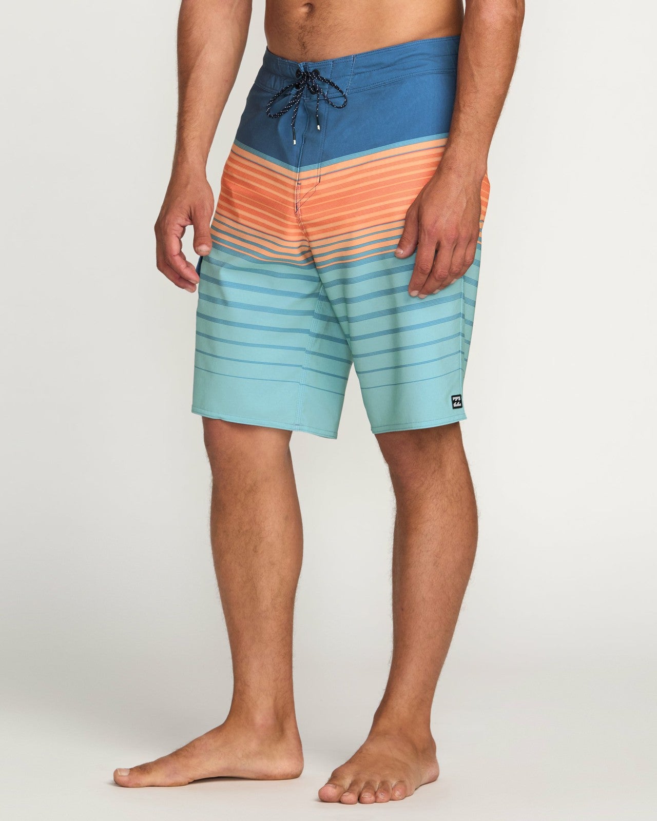 All Day Stripe Pro Performance 20" Boardshorts | Deep Blue Billabong