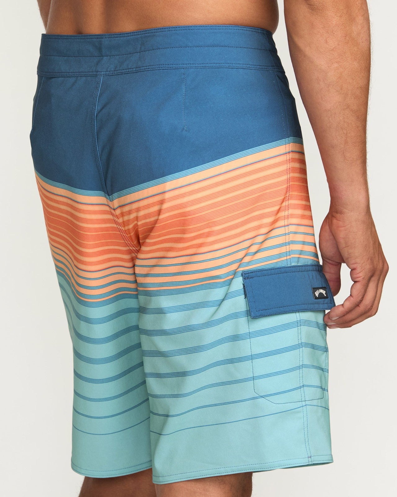All Day Stripe Pro Performance 20" Boardshorts | Deep Blue Billabong