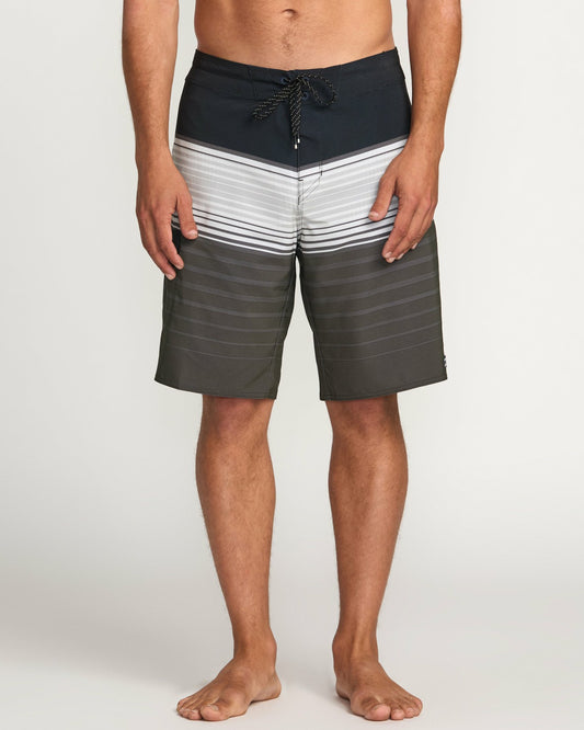 All Day Stripe Pro Performance 20" Boardshorts | Pewter Billabong