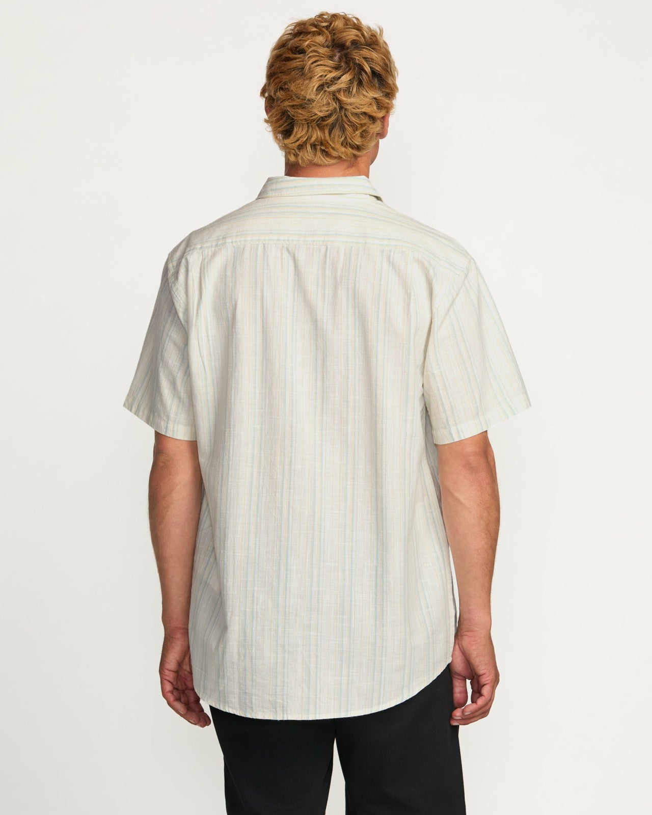 All Day Stripe Short Sleeve Shirt | Off White Billabong