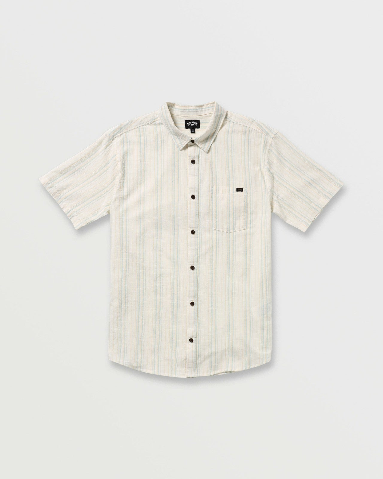 All Day Stripe Short Sleeve Shirt | Off White Billabong