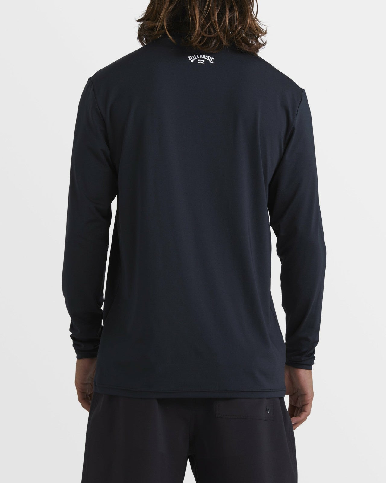 All Day Wave Loose Fit Long Sleeve Surf Tee | Black Billabong