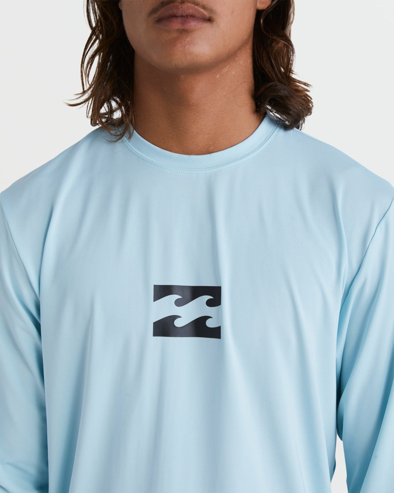 All Day Wave Loose Fit Long Sleeve Surf Tee | Coastal Blue Billabong