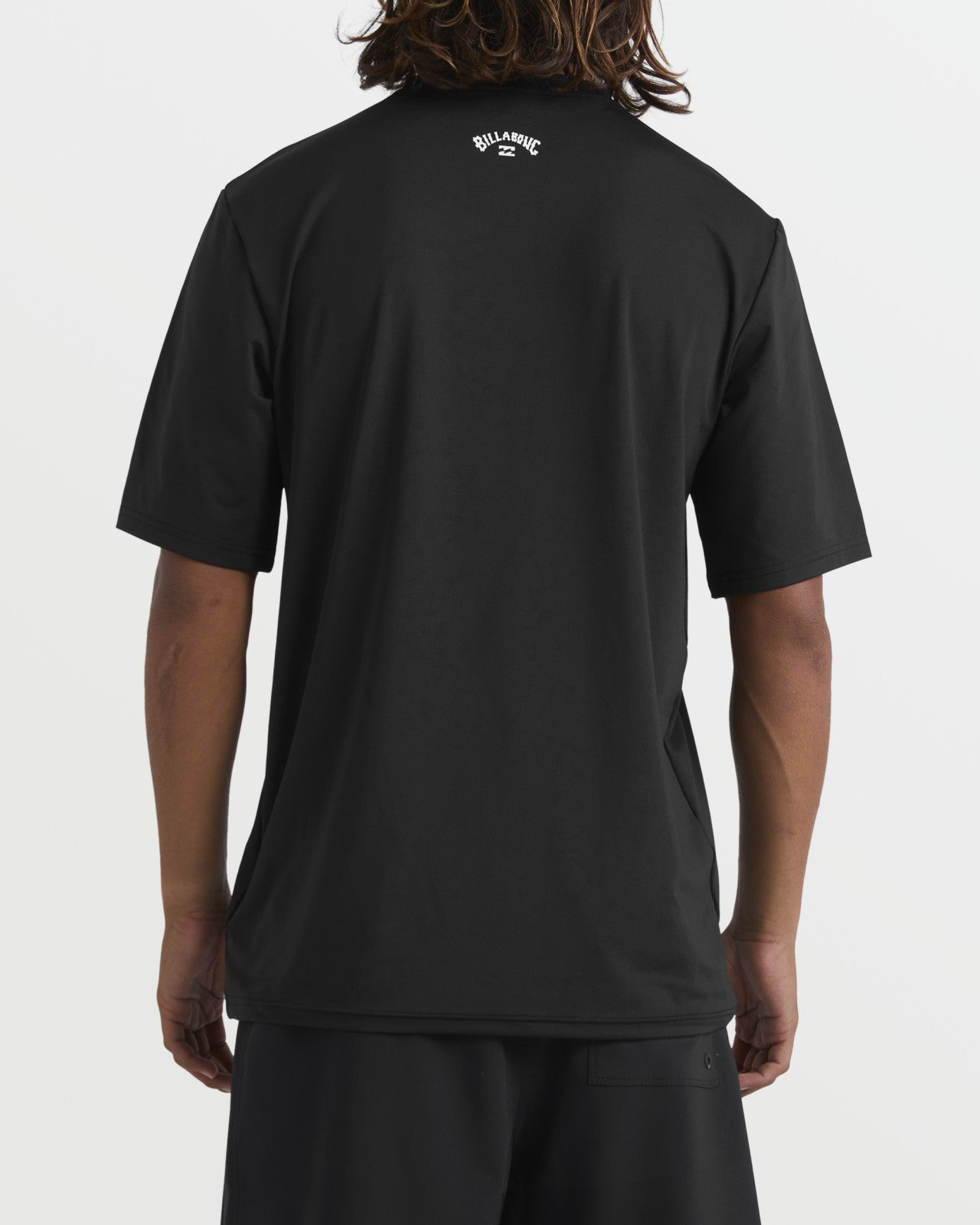 All Day Wave Short Sleeve Rashguard | Black Billabong
