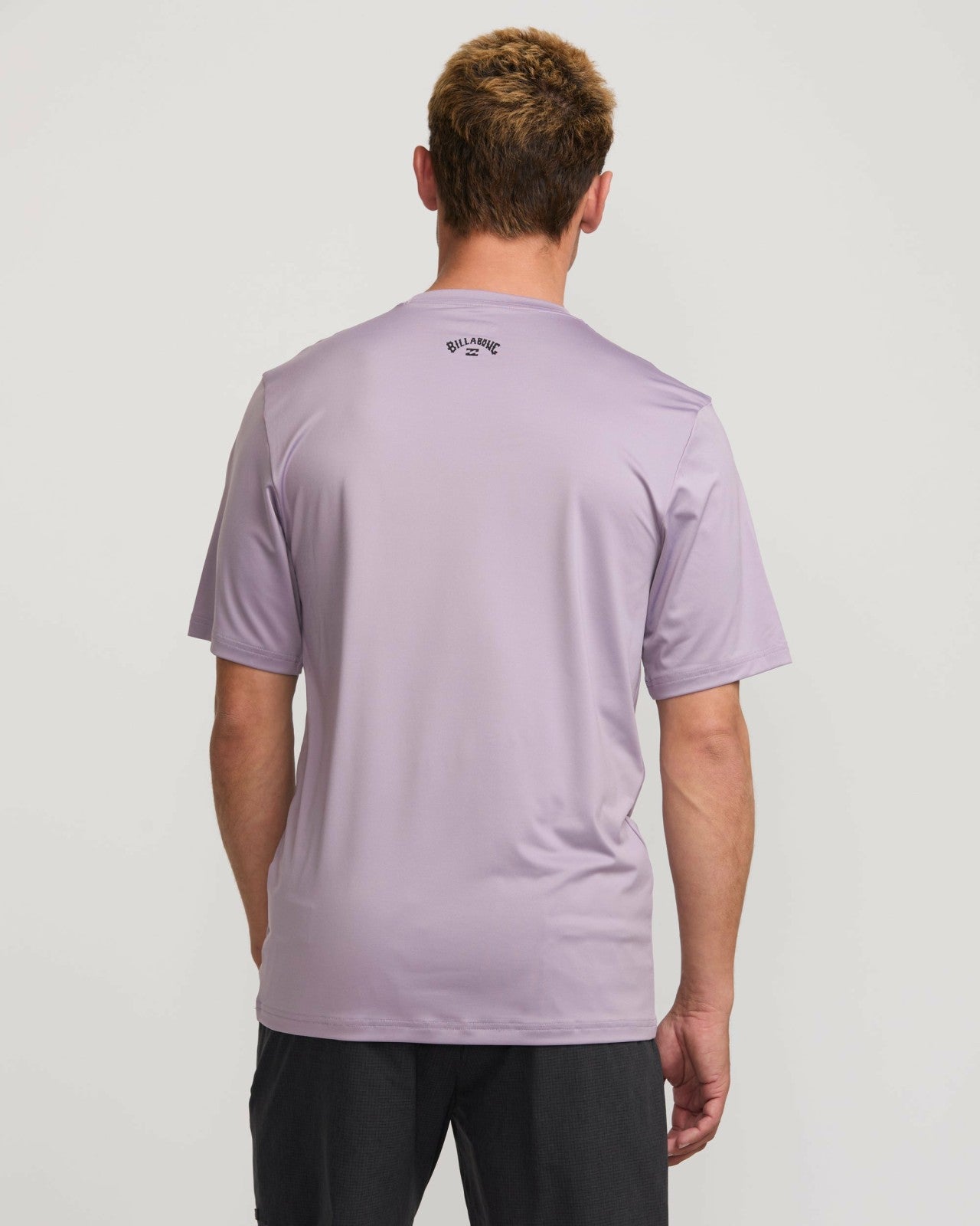 All Day Wave Short Sleeve Rashguard | Light Purple Billabong