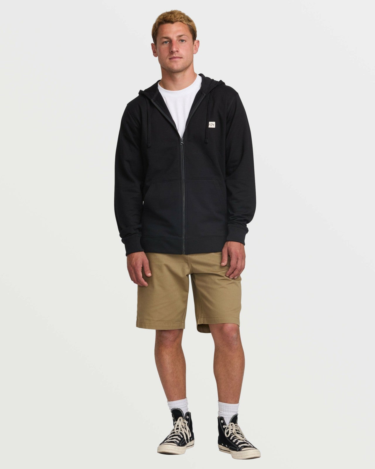 All Day Zip Sweatshirt | Black Billabong