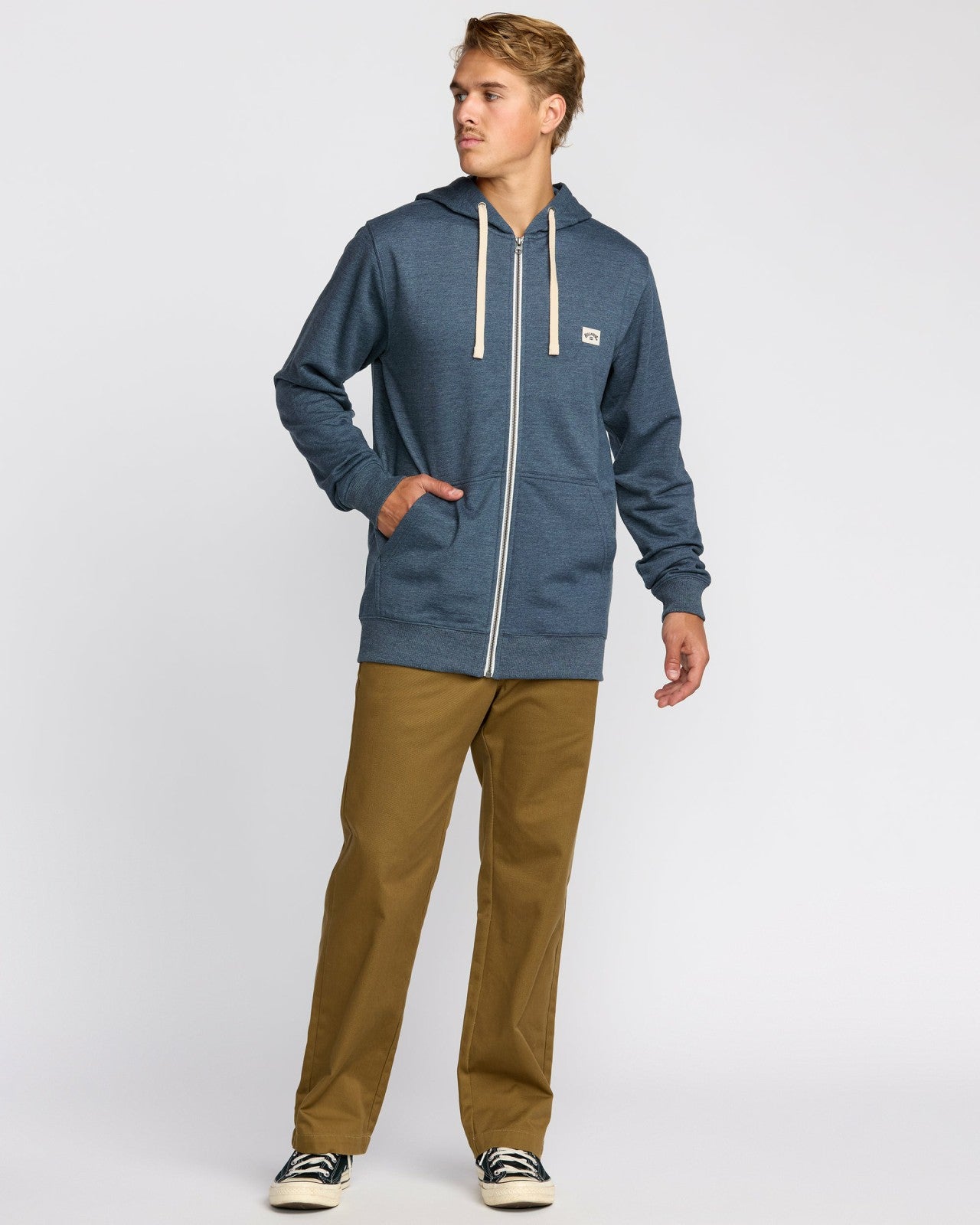 All Day Zip Sweatshirt | Midnight Blue Billabong