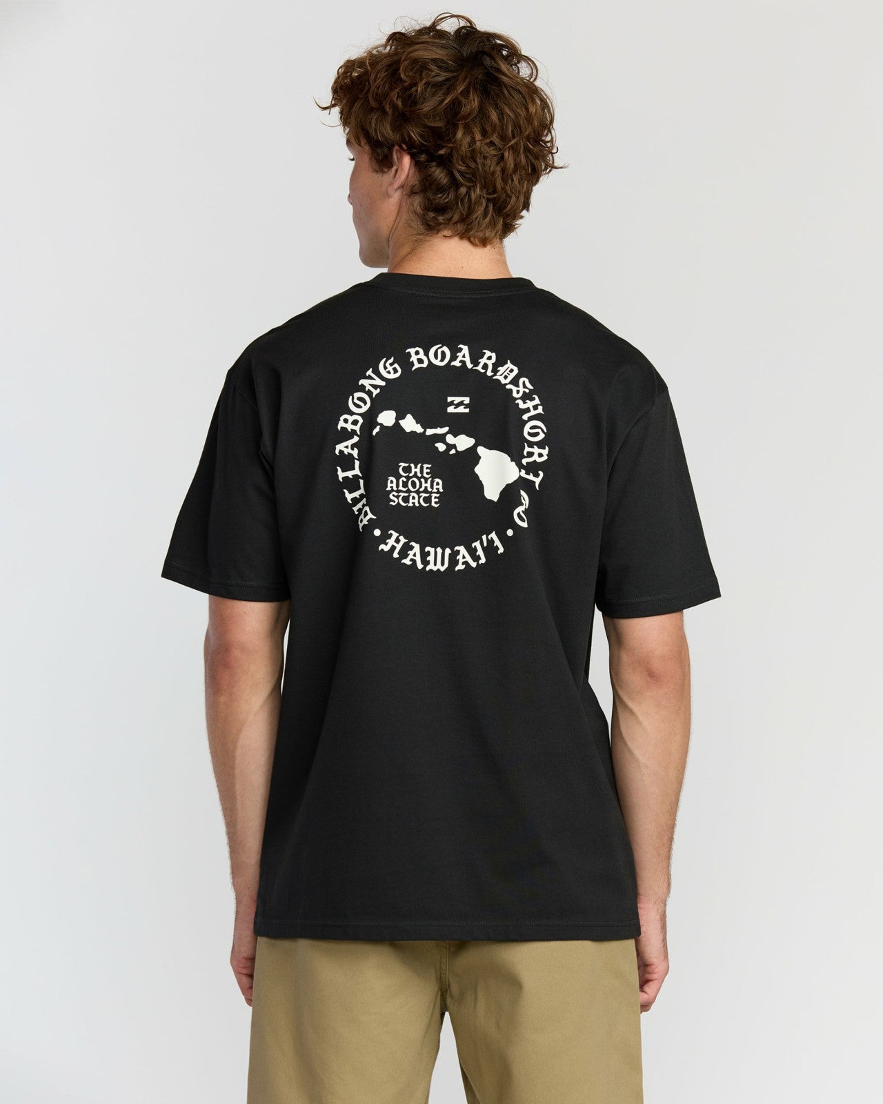 Aloha Island Hi Regular Short Sleeve T-Shirt | Washed Black Billabong