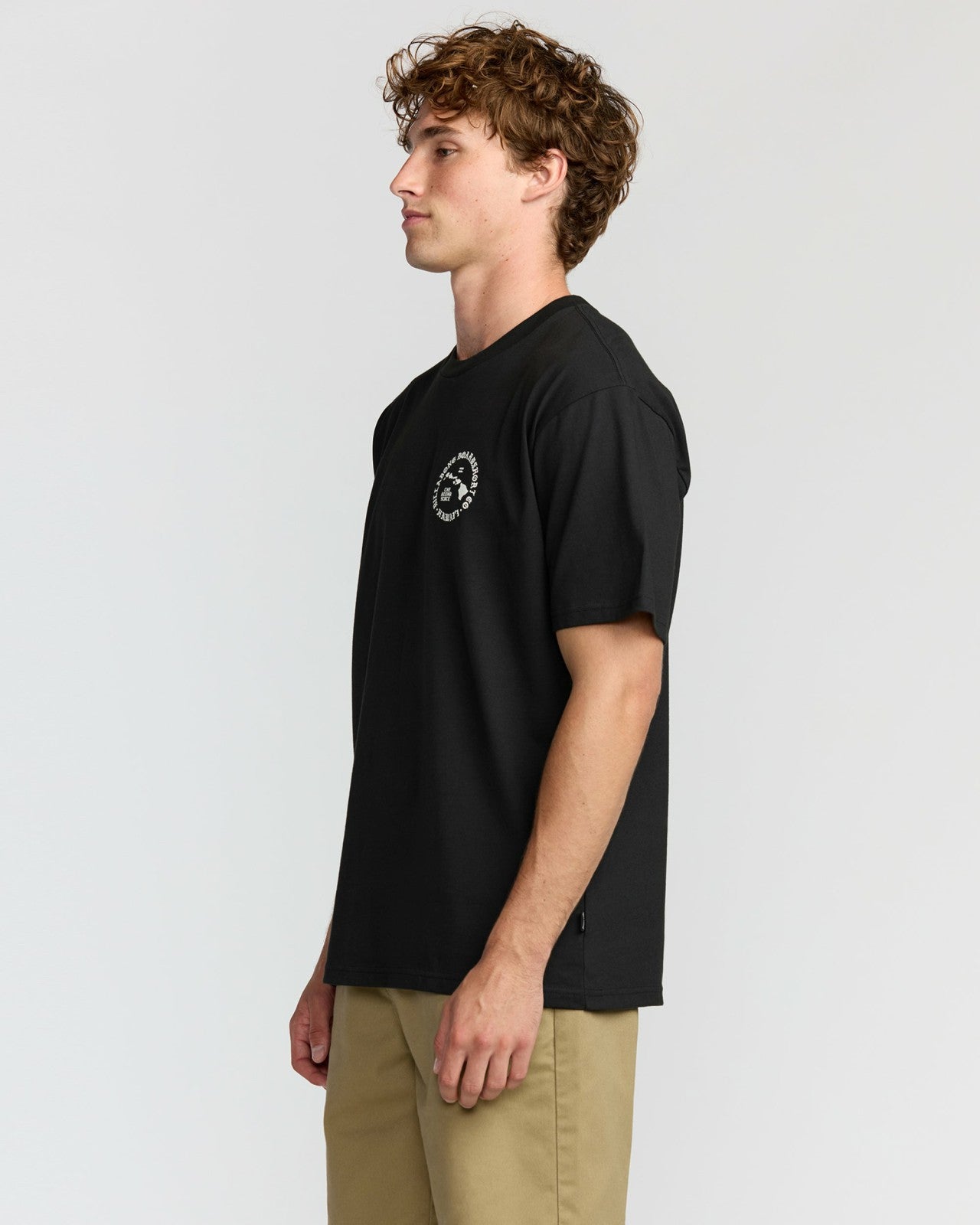 Aloha Island Hi Regular Short Sleeve T-Shirt | Washed Black Billabong