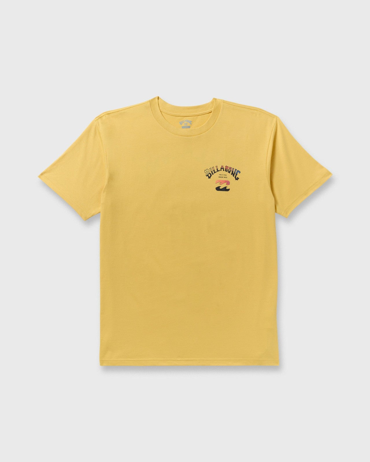 Arch Fade Premium Short Sleeve T-Shirt | Dust Yellow Billabong