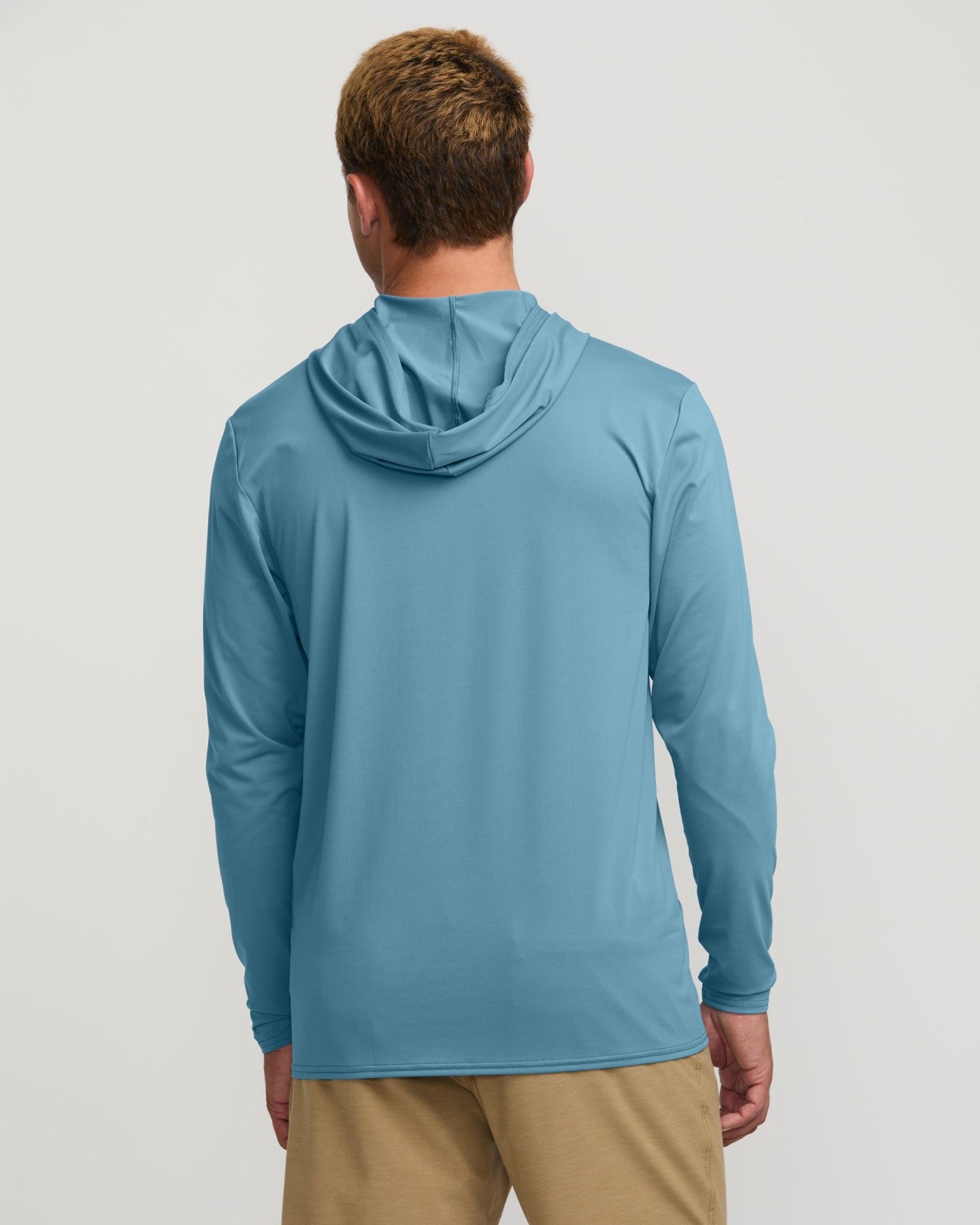Arch Mesh Long Sleeve Hooded Surf Tee | Bay Blue Billabong