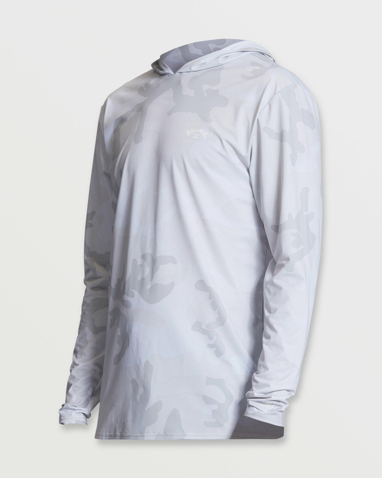 Arch Mesh Long Sleeve Hooded Surf Tee | White Camo Billabong