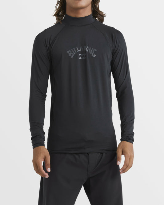 Arch Performance Fit Long Sleeve Rashguard | Black Billabong