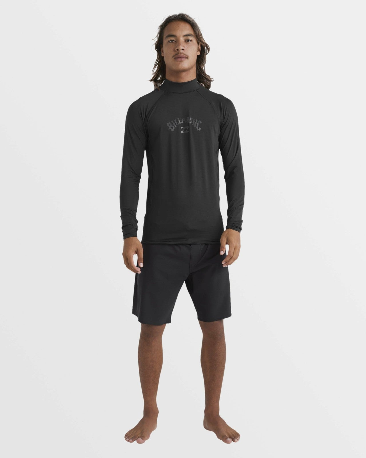 Arch Performance Fit Long Sleeve Rashguard | Black Billabong