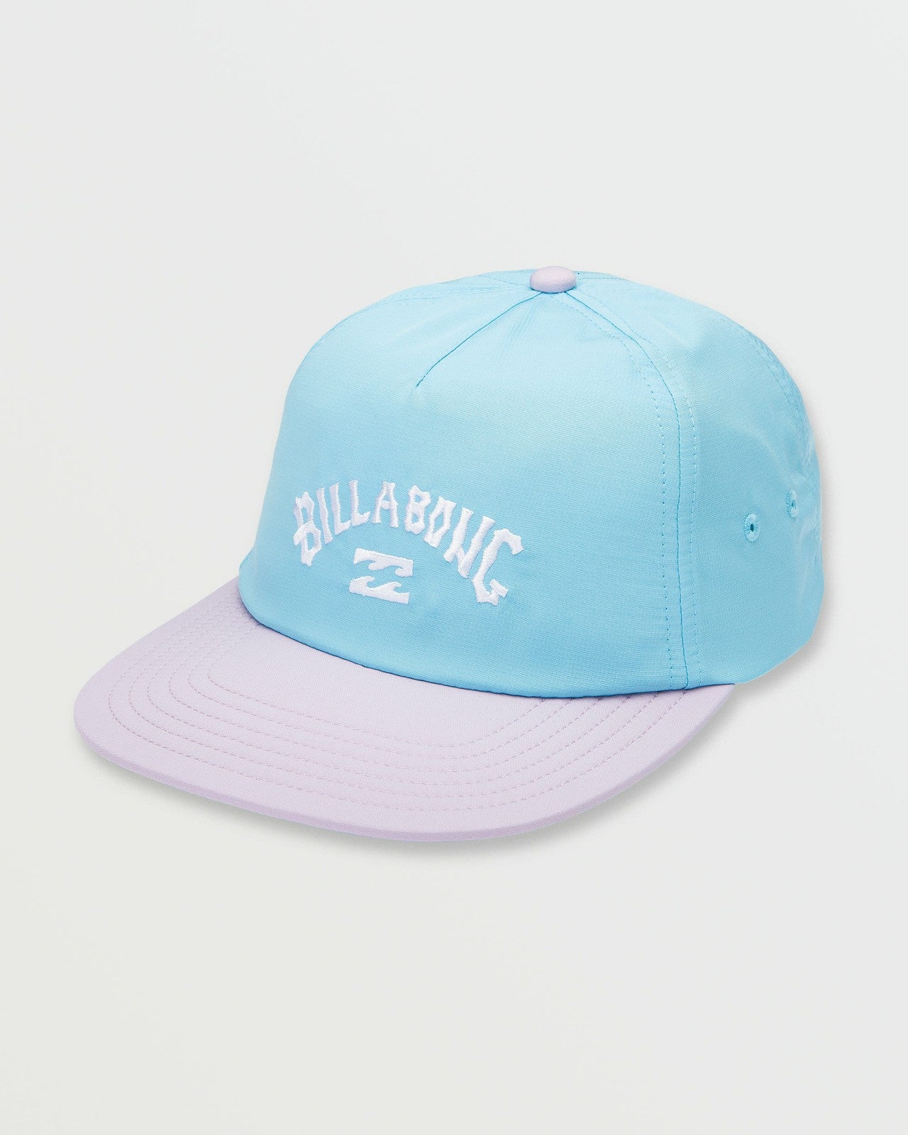 Arch Team Snapback Hat | Dusty Blue Billabong