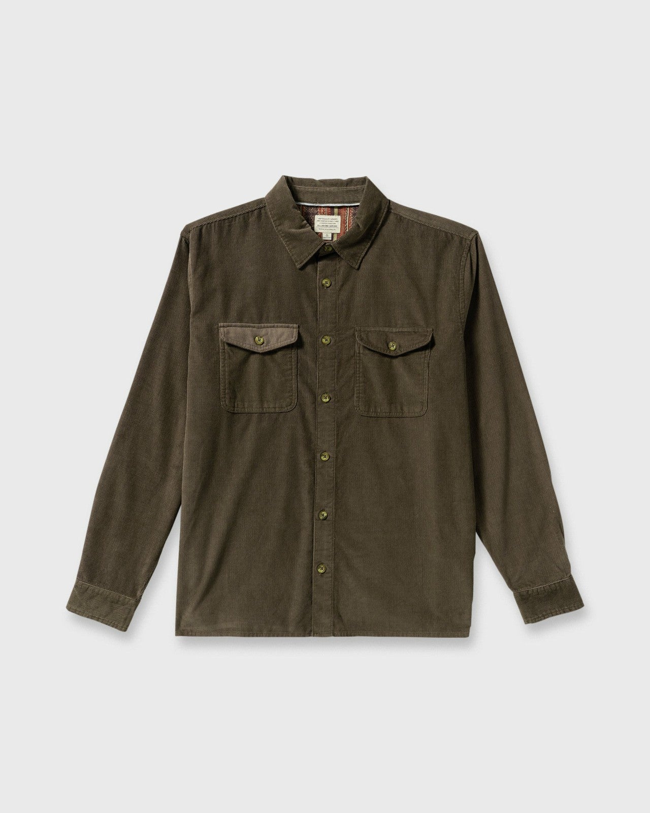 Austin Garage Long Sleeve Shirt | Chocolate Billabong