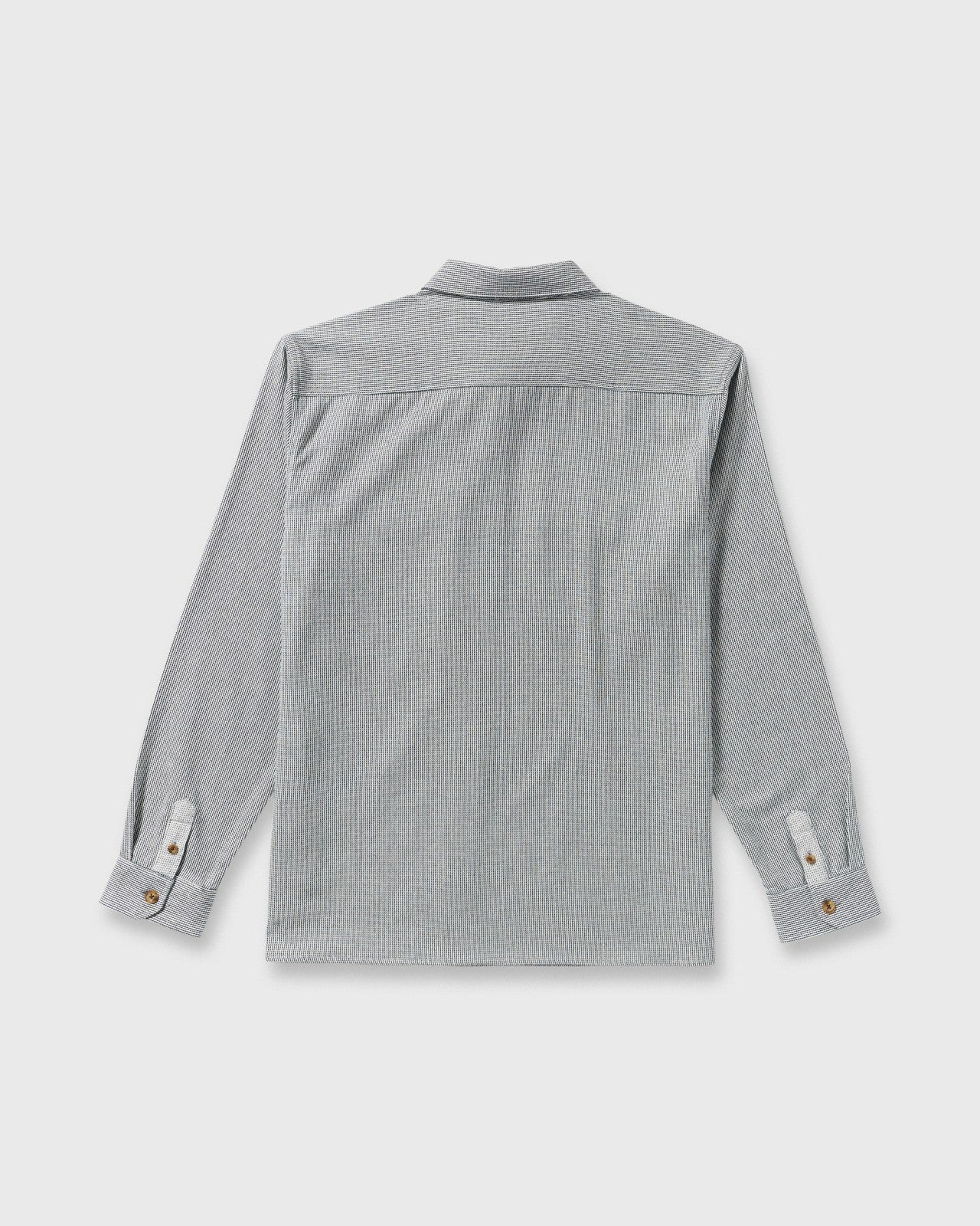 Austin Garage Long Sleeve Shirt | Stone Blue Billabong