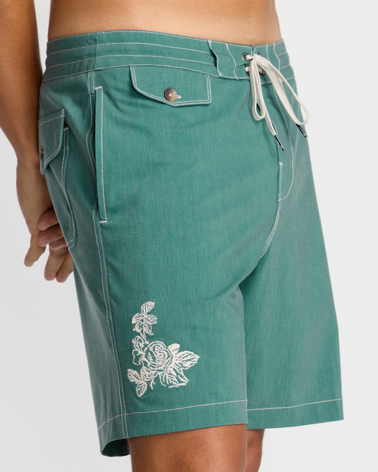 Austin Garage Lo Tides Boardshorts | Teal Billabong