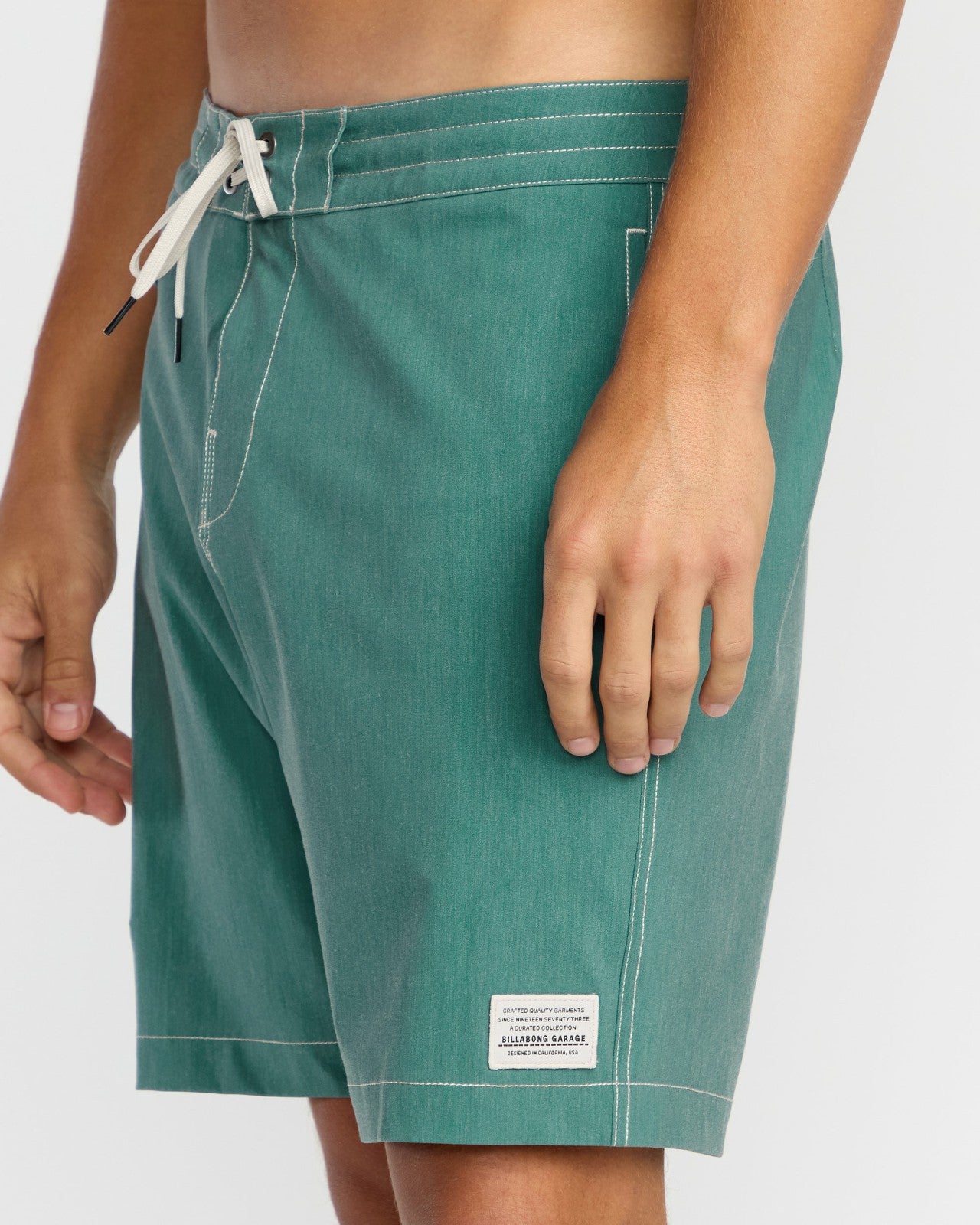 Austin Garage Lo Tides Boardshorts | Teal Billabong