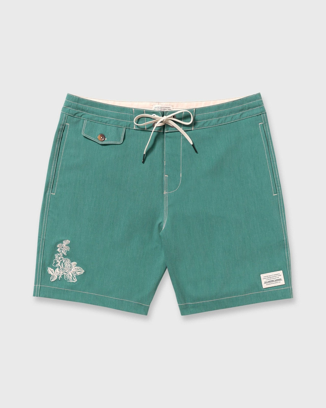 Austin Garage Lo Tides Boardshorts | Teal Billabong