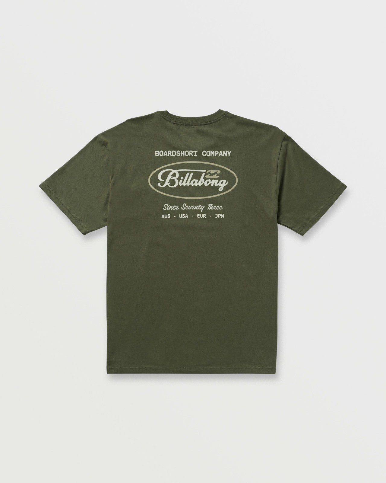 Bad Dog Pocket Regular Tee | Olive Billabong