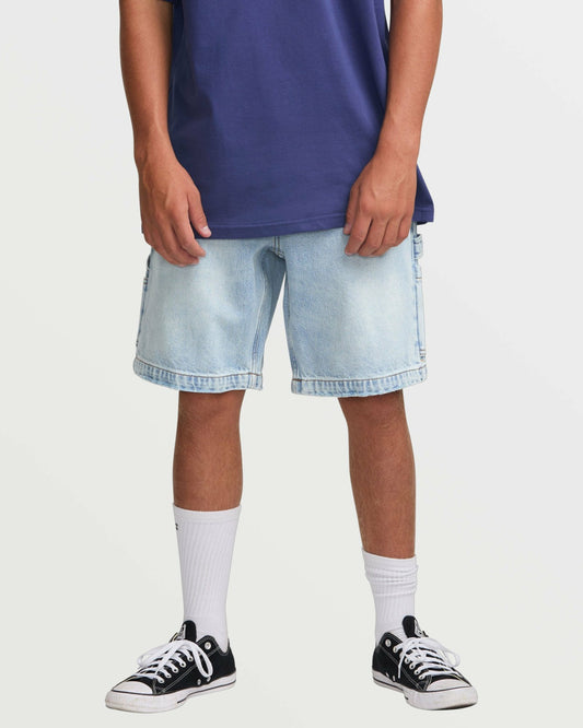 Bad Dog 21" Shorts | Bleached Aqua Billabong