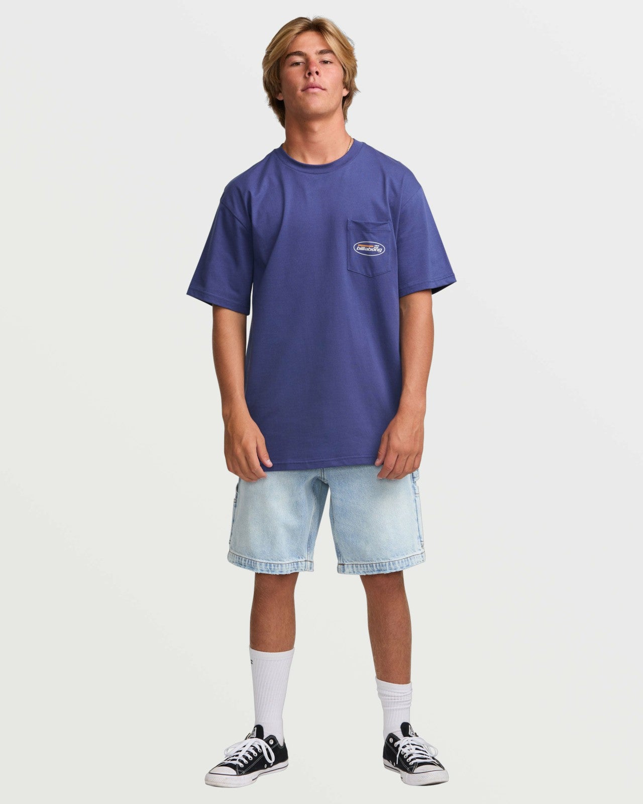 Bad Dog 21" Shorts | Bleached Aqua Billabong