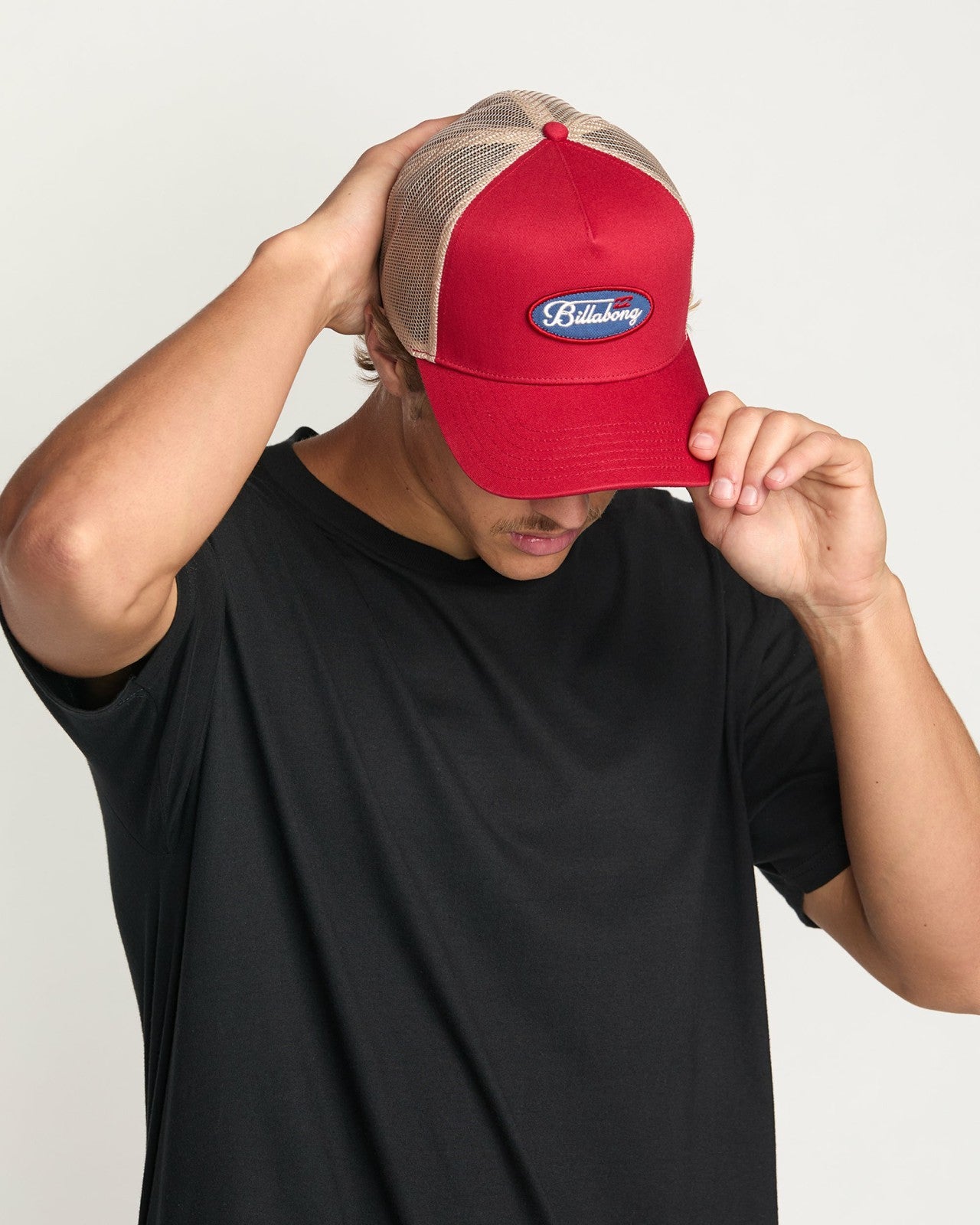 Bad Dog Trucker Hat | Burnt Red Billabong