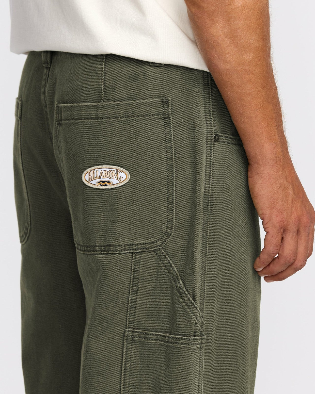Bad Dog Workwear Pants | Dark Military Billabong