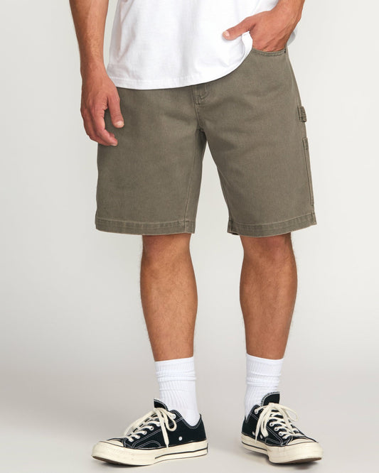 Bad Dog 21" Workwear Shorts | Brown Billabong