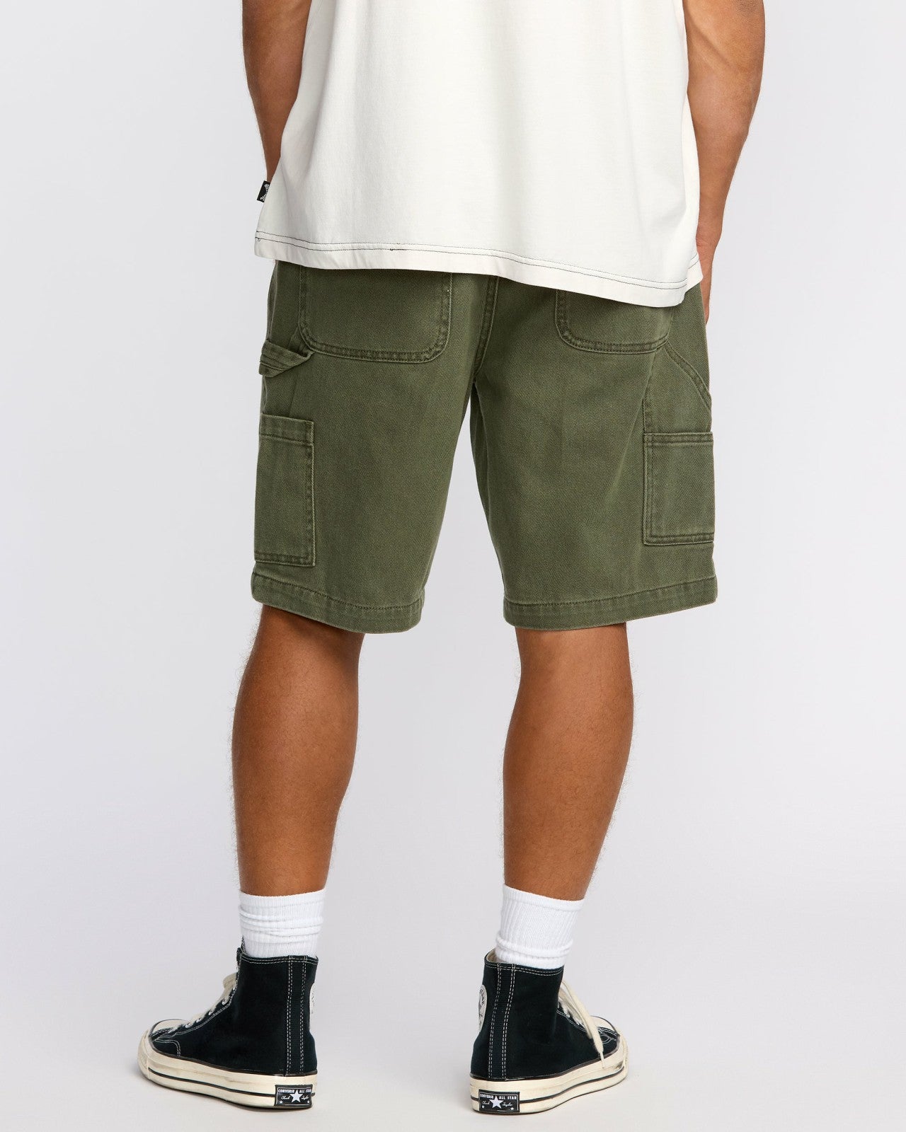 Bad Dog 21" Workwear Shorts | Dark Military Billabong