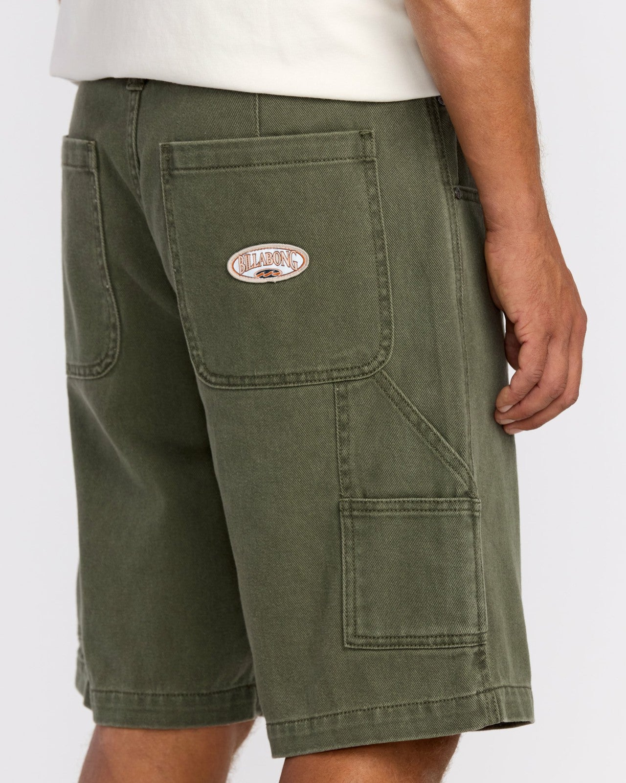 Bad Dog 21" Workwear Shorts | Dark Military Billabong