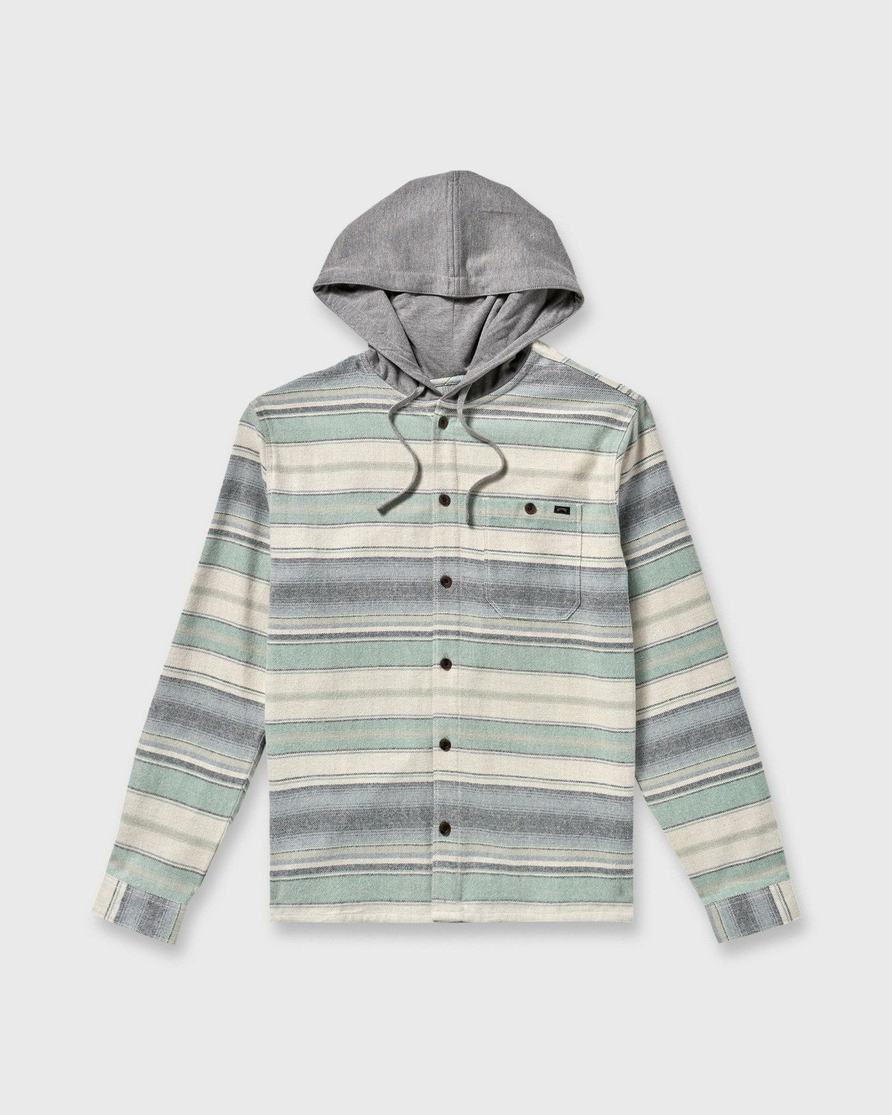 Baja Long Sleeve Flannel Shirt | Oatmeal Billabong