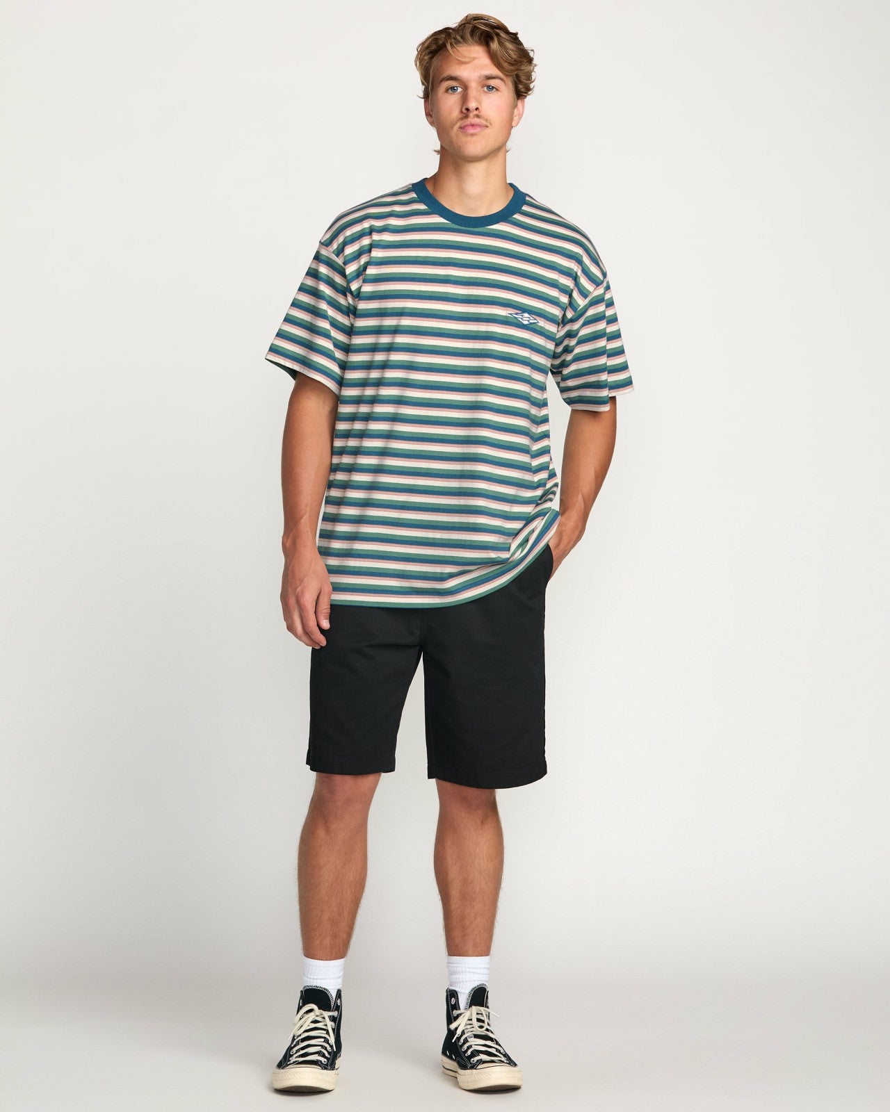 Baxter Tee | Deep Blue Billabong